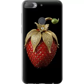 Чохол на HTC Desire 12 Plus Полуниця v3