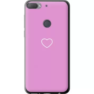 Чехол на HTC Desire 12 Plus Сердце 2