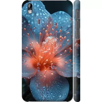Чехол на HTC Desire 816 Роса на цветке