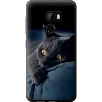 Чохол на HTC One X10 Димчастий кіт