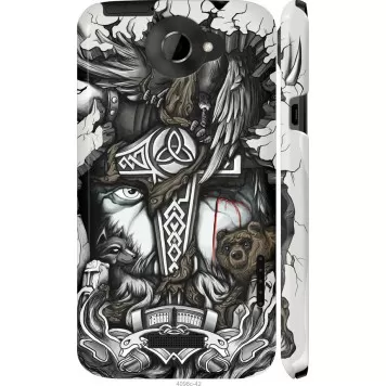 Чохол на HTC One X+ Тату Вікінг
