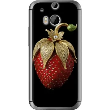 Чохол на HTC One M8 Полуниця v3