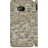 Чохол на HTC One M7 Камуфляж v5