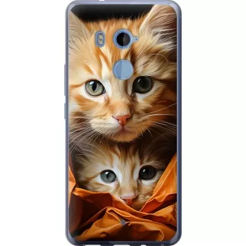 Чехол на HTC U11 Plus Котики 2
