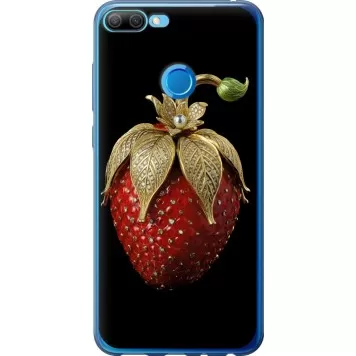 Чехол на Huawei Honor 9i Клубника v3
