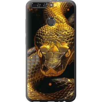 Чехол на Huawei Honor V9 / Honor 8 Pro Golden snake