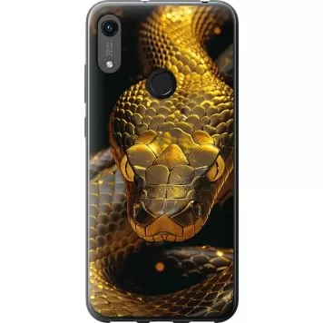 Чехол на Huawei Honor 8A Golden snake