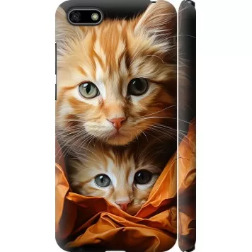 Чехол на Huawei Honor 7A Котики 2