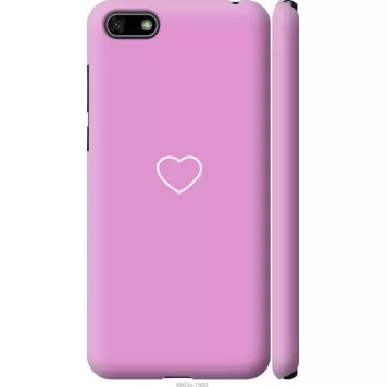 Чехол на Huawei Honor 7A Сердце 2