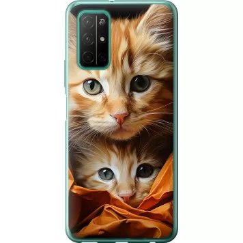 Чехол на Huawei Honor 30S Котики 2