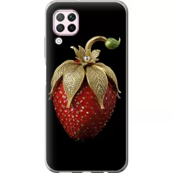Чохол на Huawei P40 Lite Полуниця v3