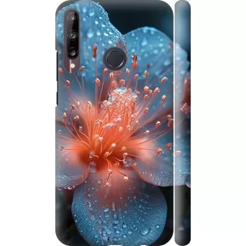 Чехол на Huawei P40 Lite E Роса на цветке