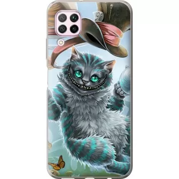 Чехол на Huawei P40 Lite Чеширский кот 2