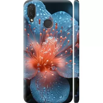 Чехол на Huawei P Smart Plus Роса на цветке