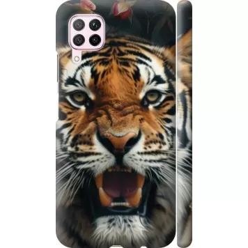 Чехол на Huawei P40 Lite Тигровое величие
