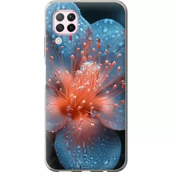 Чохол на Huawei P40 Lite Роса на квітці