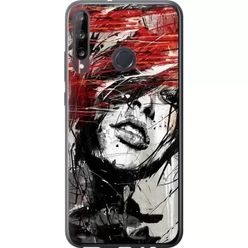 Чехол на Huawei P40 Lite E Лицо девушки