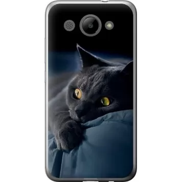 Чехол на Huawei Y3 2017 Дымчатый кот