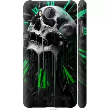 Чехол на Huawei Y3II / Y3 2 Череп-часы