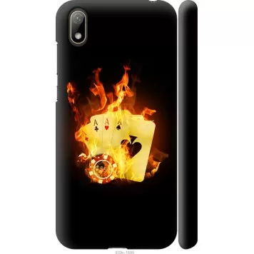 Чехол на Huawei Y5 2019 Горящие карты