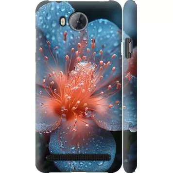 Чехол на Huawei Y3II / Y3 2 Роса на цветке
