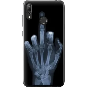 Чехол на Huawei Y7 2019 Рука через рентген