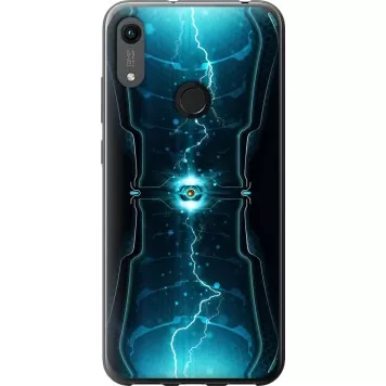 Чехол на Huawei Y6s Молнии в цилиндре