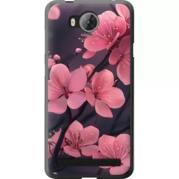 Чехол на Huawei Y3II / Y3 2 Пурпурная сакура