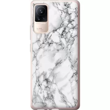 Чехол на Xiaomi Civi Мрамор белый