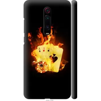 Чехол на Xiaomi Mi 9T Pro Горящие карты