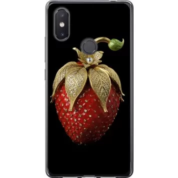 Чохол на Xiaomi Mi8 SE Полуниця v3