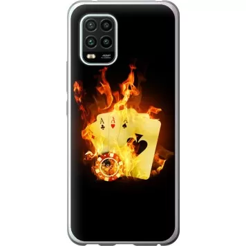 Чохол на Xiaomi Mi 10 Lite Палаючі карти