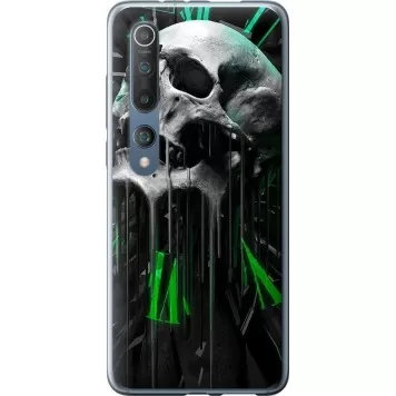 Чехол на Xiaomi Mi 10 Череп-часы