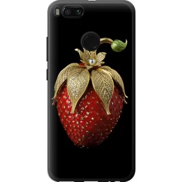 Чехол на Xiaomi Mi A1 Клубника v3