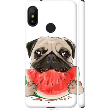 Чохол на Xiaomi Mi A2 Lite Мопс і кавун