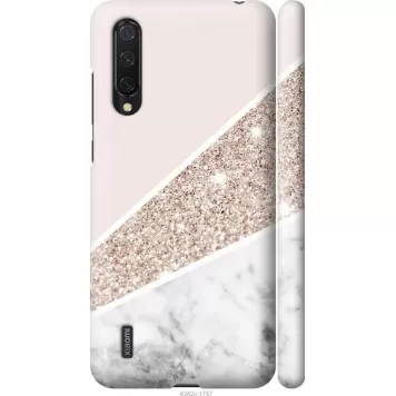 Чехол на Xiaomi Mi CC9 Пастельный мрамор