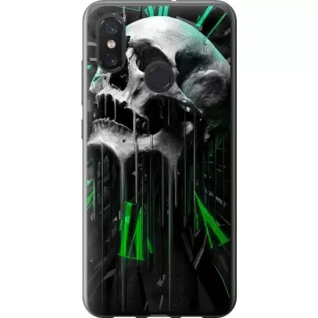 Чохол на Xiaomi Mi8 Череп-годинник