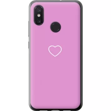 Чехол на Xiaomi Mi8 Сердце 2