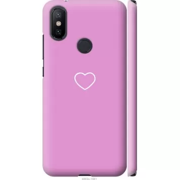 Чехол на Xiaomi Mi A2 Сердце 2