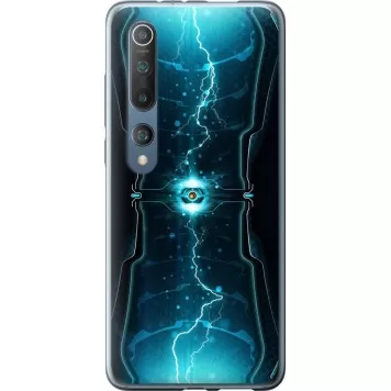 Чехол на Xiaomi Mi 10 Молнии в цилиндре
