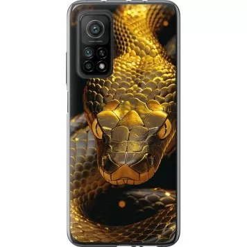 Чохол на Xiaomi Mi 10T Golden snake