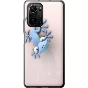 Чехол на Xiaomi Poco F3 Геккончик