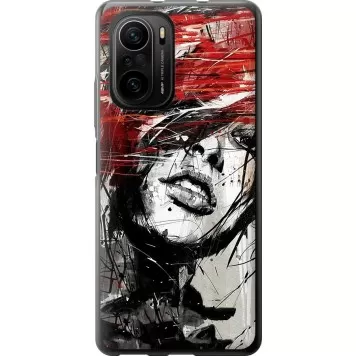 Чохол на Xiaomi Poco F3 Обличчя дівчини
