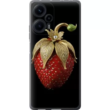 Чохол на Xiaomi Poco F5 Полуниця v3