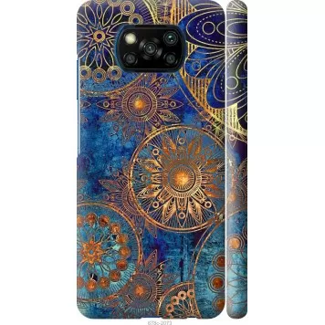 Чехол на Xiaomi Poco X3 Золотой узор