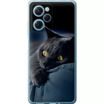 Чохол на Xiaomi Poco X5 Pro 5G Димчастий кіт