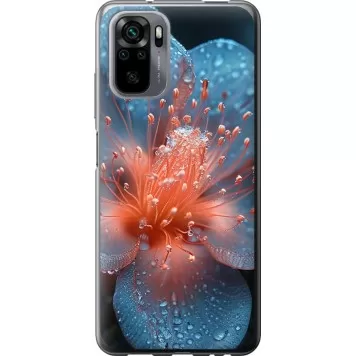 Чохол на Xiaomi Redmi Note 10S Роса на квітці