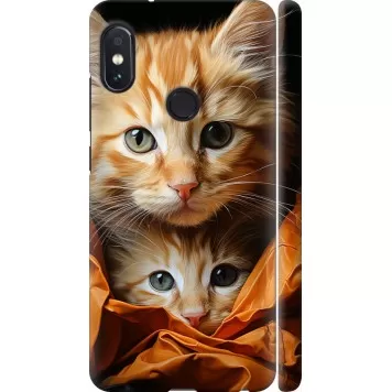 Чехол на Xiaomi Redmi Note 5 Котики 2