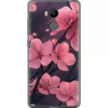 Чехол на Xiaomi Redmi 4 pro Пурпурная сакура