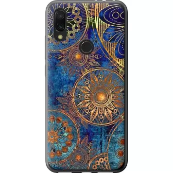 Чехол на Xiaomi Redmi 7 Золотой узор
